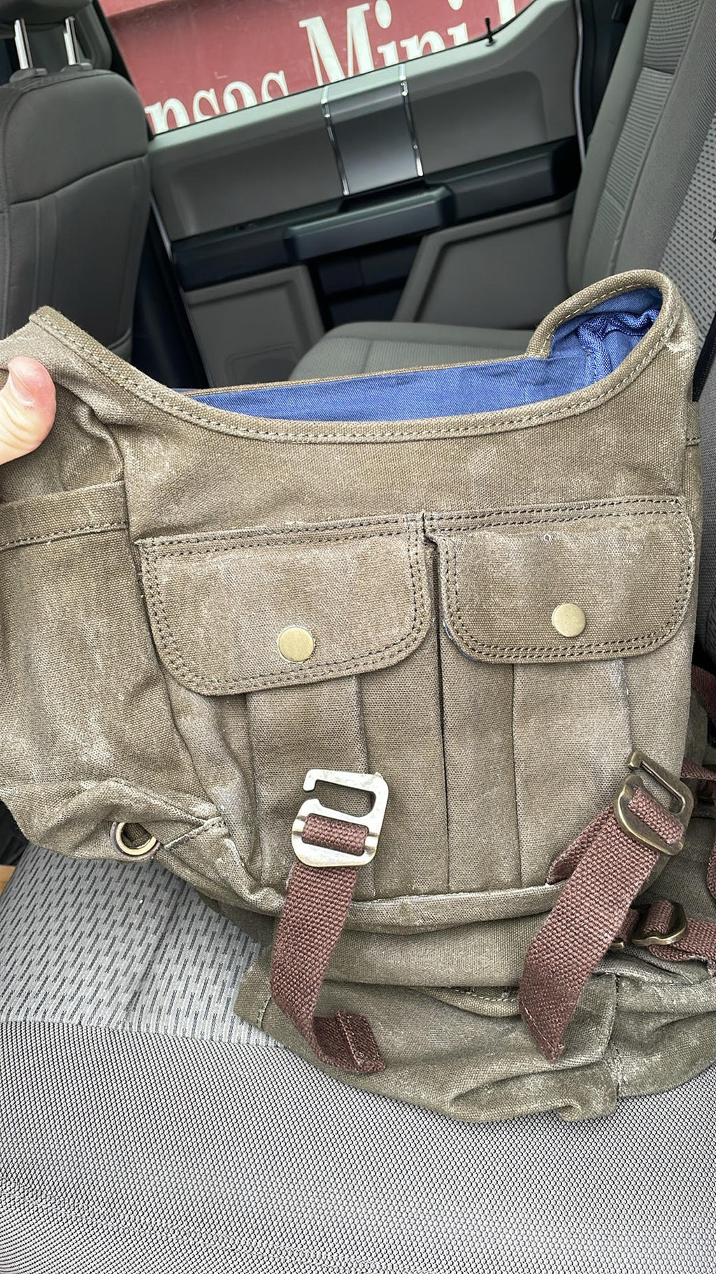 SCATTERS TIMBER BAG- SMALL